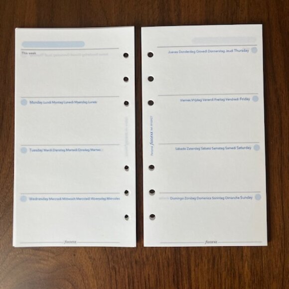 filoFAX Assorted Color Planner Inserts - Picture 11 of 13